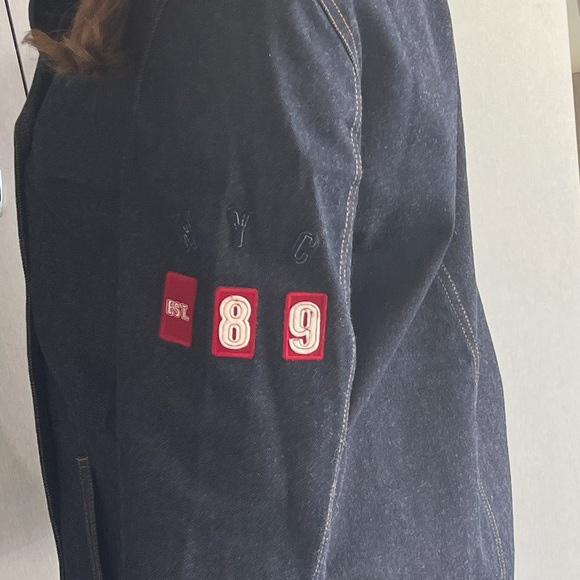 Double breasted jean jacket - Picture 3 of 3